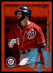 2014 Topps Update Red Hot Foil Kevin Frandsen #US-279 Washington Nationals